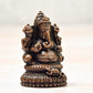 Copper Hollow Ganesha Idol , 2 inches, 70 Grams, Pack of 1 Piece