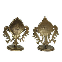 Copper Handmade Small Shanku Chakra Duo Back View