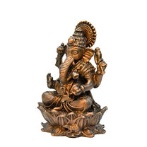 Copper Ganesha Idol 2.3 inches