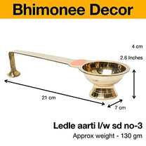 Pure Brass Ledle Aarti Size