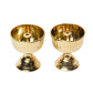 Pure Brass Salai Pyali Deep, 2.1 Inches, 150 gm