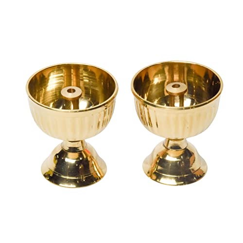 Pure Brass Salai Pyali Deep, 2.1 Inches, 150 gm