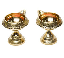 Pure Brass Kuber Deep, Deepak, Diya for Pooja Purposes, 2.6 Inches, 230 gm