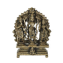 Copper Handmade Lord Ram Darbar Murti