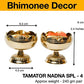 Pure Brass Tamator Nanda Deep, Deepak, Diya for Pooja Purposes, 2.4 Inches, 240 gm