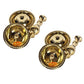 Pure Brass Heavy Udupi Nanda Diya (no-1) 4.3 inches, Set of 2