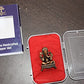 Copper Handmade Small Ganesha 2.4 inches Sitting Idol Gift