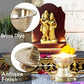 Pure Brass Udupi Nanda Electric Gold Bulb Diya Bhimonee Decor