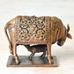 2 inches, Handmade Copper Cow and Calf | Kamadenu | Hasu Karu Idol, 360 Grams , Patina Antique Finish , Pack of 1 Piece