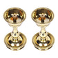 Pure Brass Heavy Udupi Nanda Diya (5.2 Inches, No-3) Set of 2
