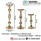 Brass Urli/Uruli Stand Size