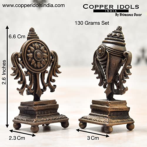 Handmade Shanku Chakra Duo Dimensions